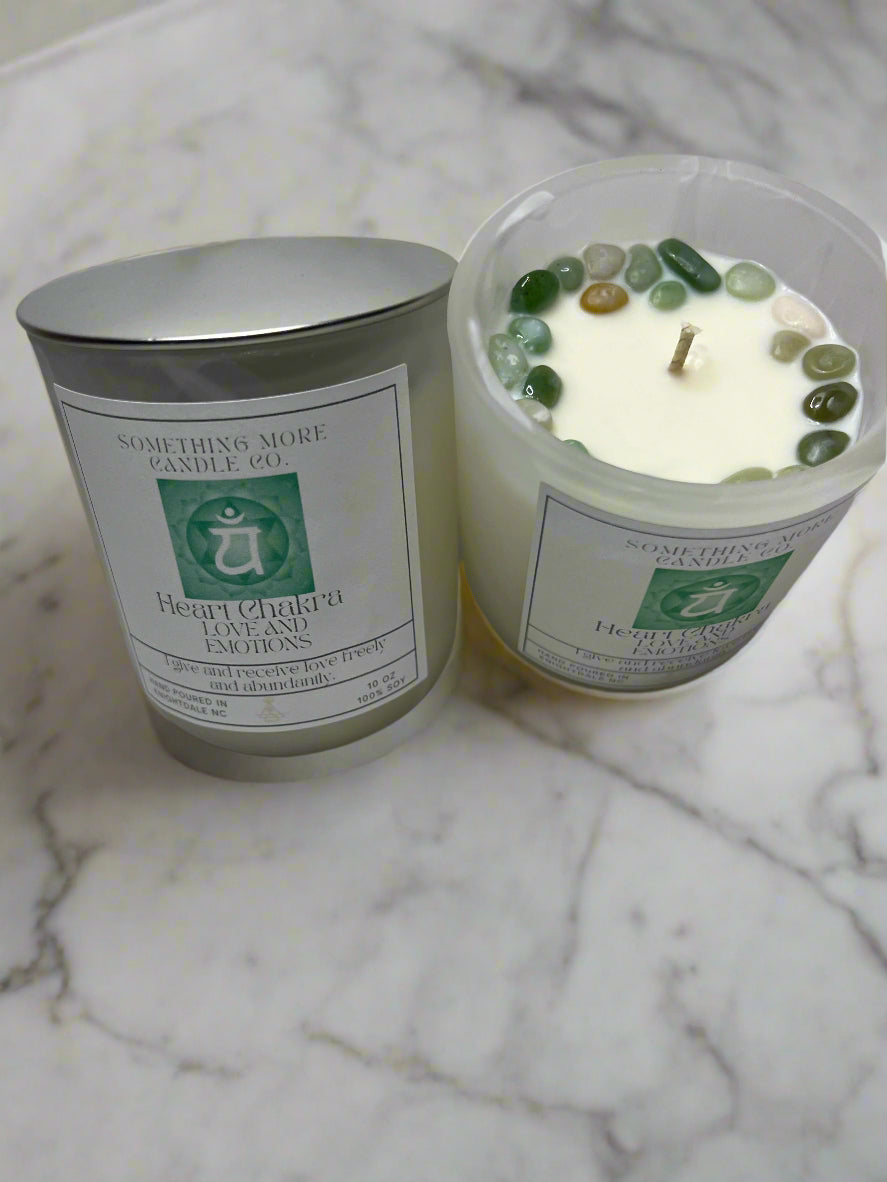 Heart Chakra Candle – Love & Emotional Balance