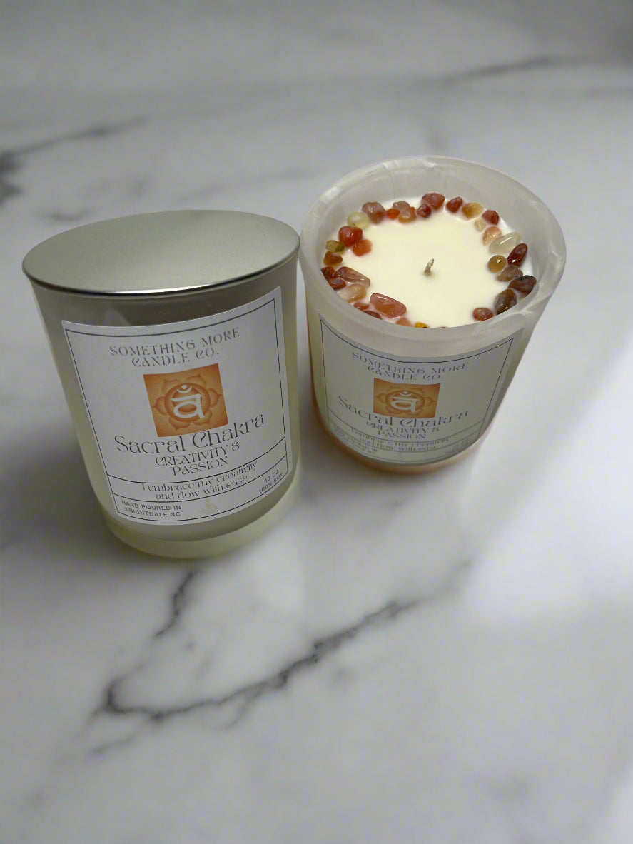 Sacral Chakra Candle – Creativity & Passion