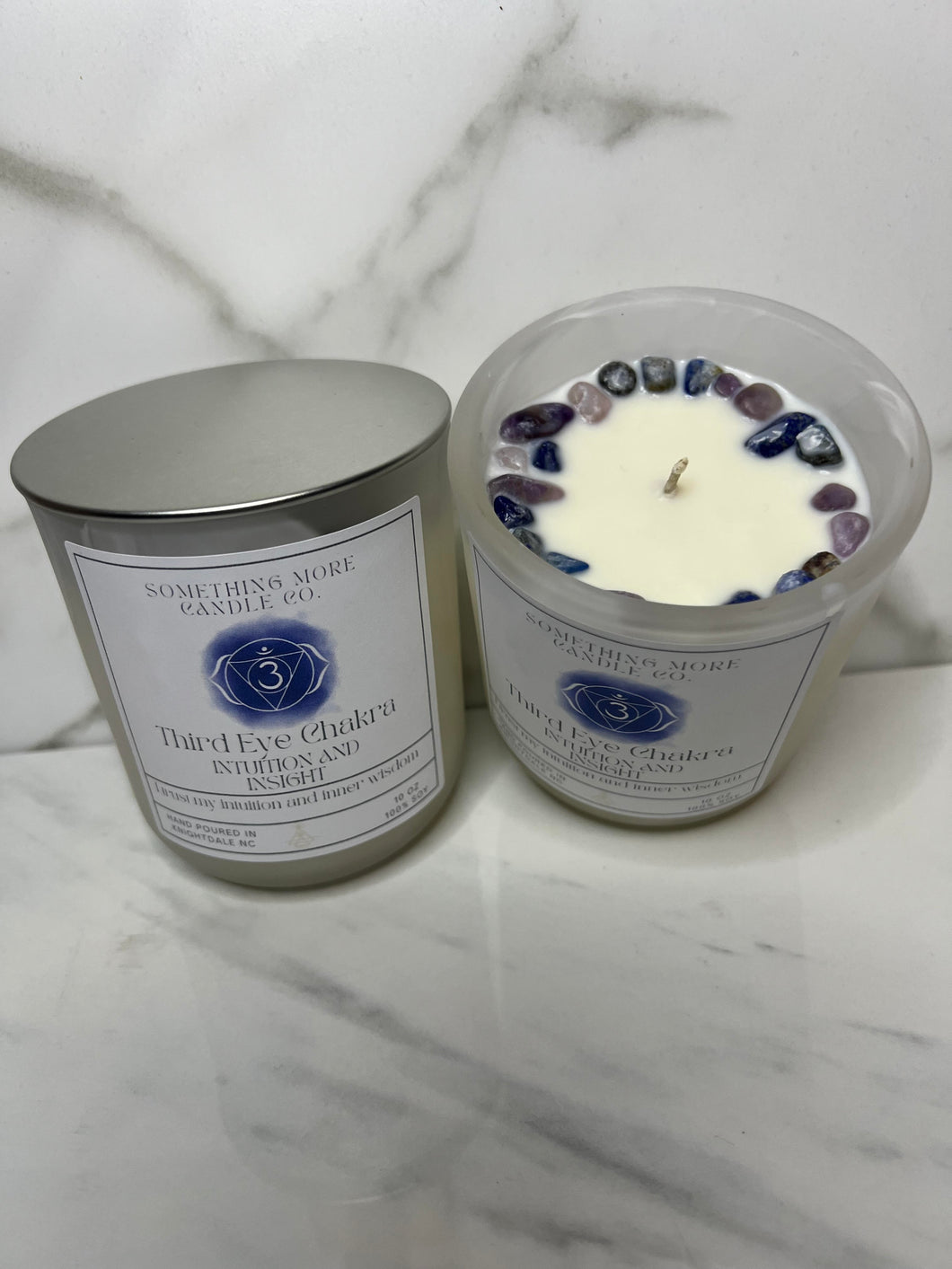Third Eye Chakra Candle – Intuition & Insight